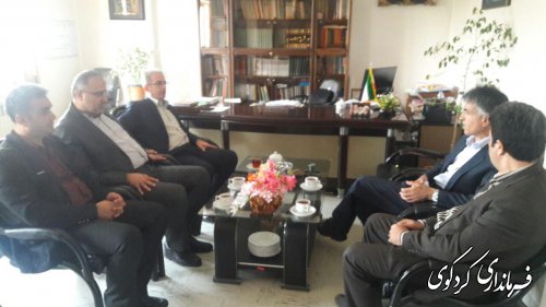 صبح امروز مدیرکل منابع طبیعی استان باجمالی فرماندار کردکوی دیدار کرد 