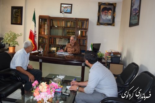 ملاقات عمومی شهروندان با جمالی فرماندار کردکوی