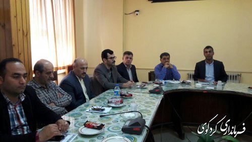 گزارش تصویری از پنجمین جلسه شورای اداری شهرستان با حضور فرماندارکردکوی