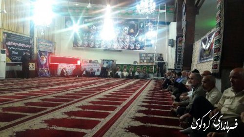 مراسم باشکوه عزاداری  هیئات  مذهبی محلات شهر کردکوی  و روستاهای این شهرستان
