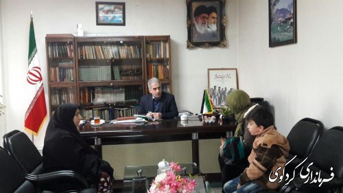 در ملاقات عمومی امروز شهروندان با جمالی فرماندار کردکوی 