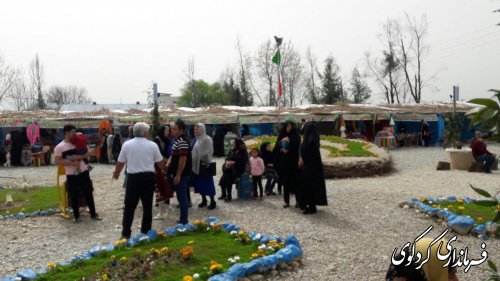 بازدید نماینده مردم منطقه به اتفاق جمالی فرمانداروبخشدار مرکزی از دهکده گردشگری کردکوی 