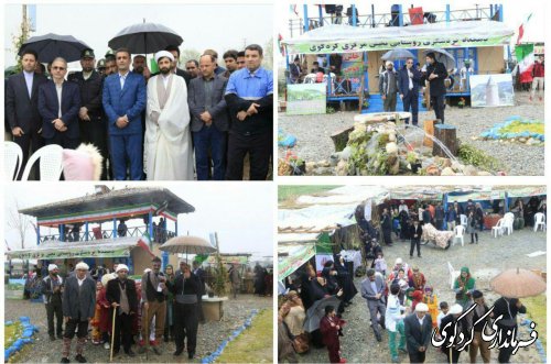 اجرای برنامه های پرنشاط موسیقی و مراسم آیینی در نوروزگاه و دهکده گردشگری شهرستان کردکوی