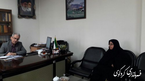 نشست جمالی فرماندارکردکوی با رؤسای حوزه بهداشت ودرمان, بهزیستی وتامین اجتماعی