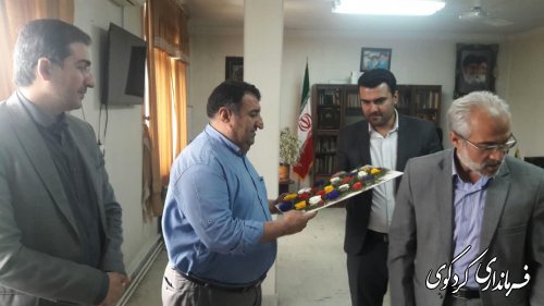 مدیر کانون پرورش فکری استان با قدمنان فرماندار کردکوی دیدارکرد