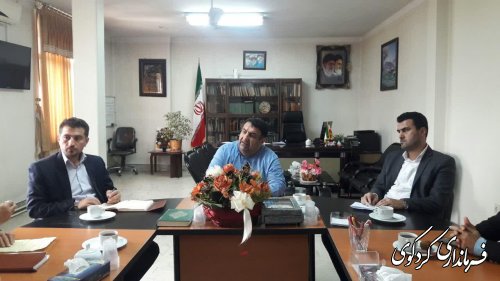 اعضای شورای اسلامی بخش مرکزی شهرستان با قدمنان فرماندار کردکوی دیدار و گفتگو کردند.