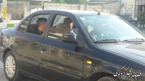 مانور یگان خودرویی به مناسبت سوم خرداد با حضور معاون استاندار و فرماندار کردکوی