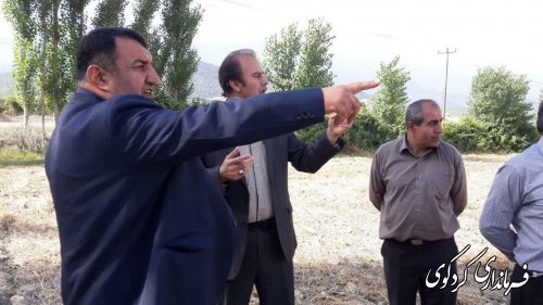 قدمنان فرماندار باتفاق مدیرجهاد کشاورزی ازچندمزرعه سویاشهرستان بازدید کرد