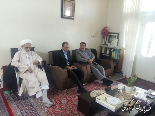 قدمنان فرماندارکردکوی باتفاق ثقفی ریاست جهاددانشگاهی استان دیدار و گفتگو کردند.