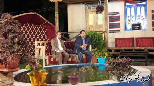 شب گذشته قدمنان فرماندارکردکوی به اتفاق شهردار کردکوی در برنامه زنده"قرار شبانه"سیمای گلستان شرکت کردند