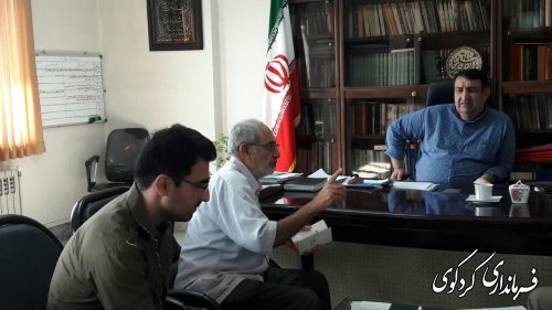 ملاقات عمومی فرماندار کردکوی با مردم شریف شهرستان برگزار شد