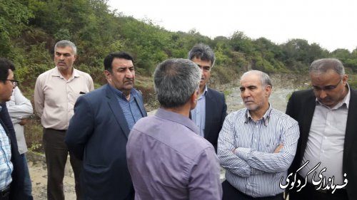 طرح واگذاری و۶۰هکتار از اراضی جنگلی کردکوی به شهرداری وتبدیل آن به پارک جنگلی بصورت میدانی بررسی شد