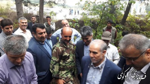 طرح واگذاری و۶۰هکتار از اراضی جنگلی کردکوی به شهرداری وتبدیل آن به پارک جنگلی بصورت میدانی بررسی شد