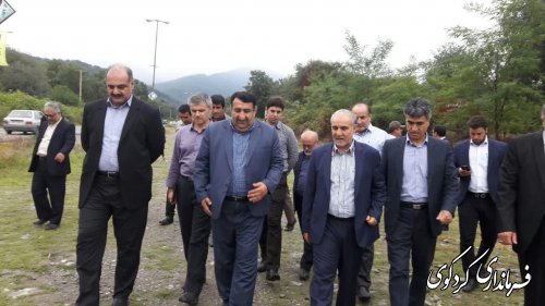 طرح واگذاری ۶۰هکتار از اراضی جنگلی کردکوی به شهرداری وتبدیل آن به پارک جنگلی بصورت میدانی بررسی شد