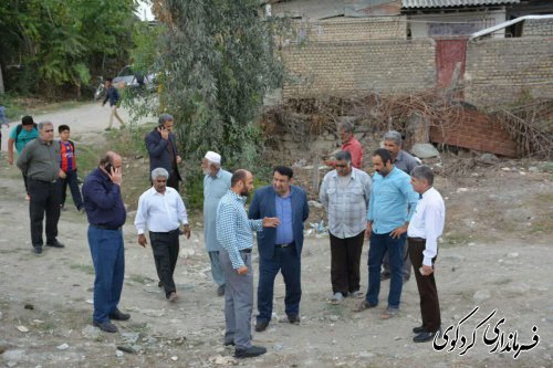 مسائل و مشکلات مردم محله نظراباد روستای النگ مورد رسیدگی قرار گرفت