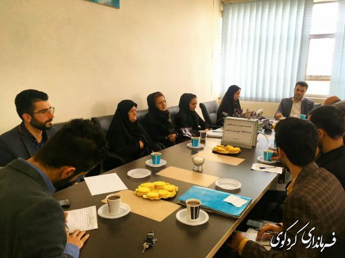 دومین نشست مدیران سازمانهای مردم نهاد شهرستان کردکوی برگزار شد