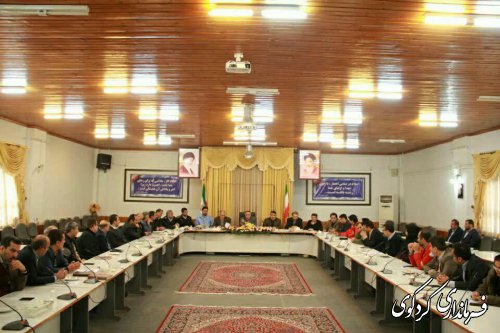 نشست چند جانبه مدیریت بحران غرب استان در گرگان برگزار شد.