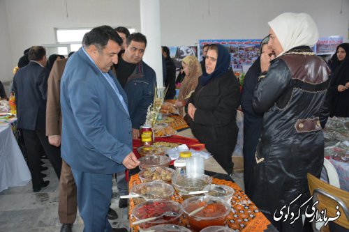 جشنواره و نمایشگاه چله فجر در کردکوی افتتاح شد
