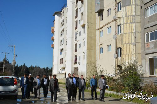 پیگیری مسائل و مشکلات مسکن مهر کردکوی اولویتهای مجموعه مدیریت شهرستان است
