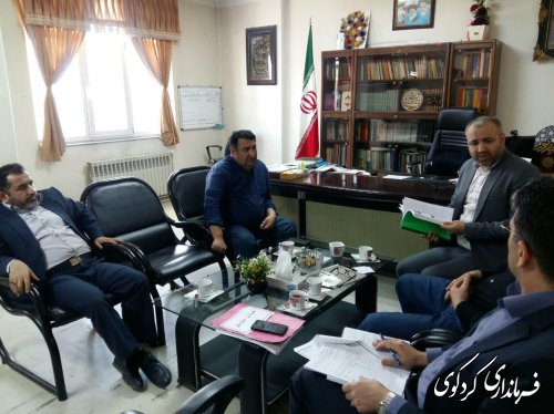 تشکیل آخرین جلسه هیات تطبیق مصوبات شورای شهر کردکوی به ریاست قدمنان فرماندار