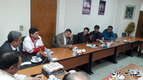 تشکیل جلسه "اضطراری " ستاد مدیریت بحران کردکوی