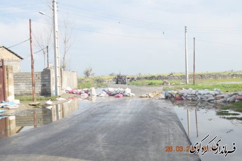 قدمنان رئیس مدیریت بحران کردکوی: بحران روستای حاجی آباد دشت مدیریت شد