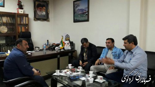 مدیرکل امنیتی و انتظامی و مدیرکل دفتر بازرسی استانداری گلستان با قدمنان فرماندار کردکوی دیدار و گفتگو کردند
