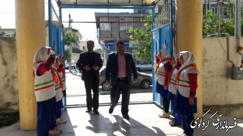 مراسم جشن عاطفه ها و زنگ مهر در مدارس کردکوی نواخته شد.
