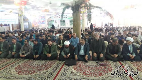 فرماندار کردکوی در دومین اجلاسیه نماز کردکوی: نماز سرچشمه زلال رسیدن به خداوند است.