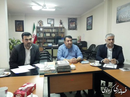 نشست مشترک  هفتگی هیئت نظارت شورای نگهبان و هیئت اجرایی انتخابات کردکوی برگزار شد