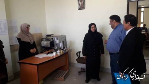 بازدید معاون توسعه مدیریت و منابع استاندار از ستاد انتخابات شهرستان کردکوی