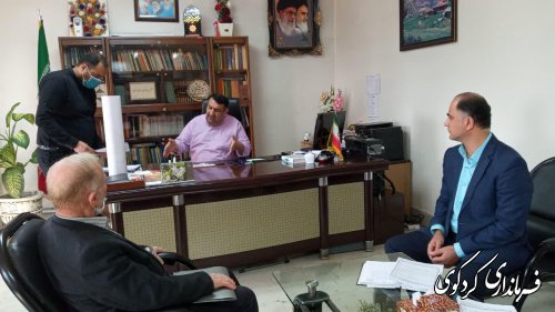 ملاقات عمومی تعدادی از شهروندان با فرماندار کردکوی