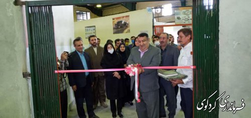 استند آموزشی خودروهای هیبریدی در دانشکده امام علی (ع) کردکوی رونمایی شد