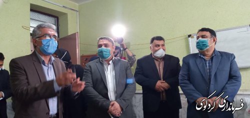 پایگاه سنجش بدو ورود به دبستان ، متمرکز استانی در کردکوی افتتاح شد