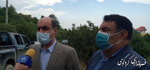 دکتر حق شناس استاندار گلستان از روستاهای کوهستانی شهرستان کردکوی بازدید کرد