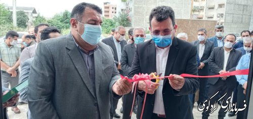 بهره برداری از دو پروژه مهم در شهر و روستا شهرستان کردکوی بصورت متمرکز آغاز شد