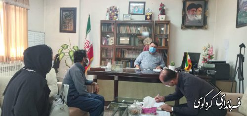  تعدادی از شهروندان با فرماندارکردکوی دیدار و گفتگو کردند.