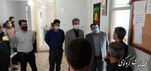 بازدید فرماندار کردکوی از امور آب و میراث فرهنگی، گردشگری و صنایع دستی شهرستان