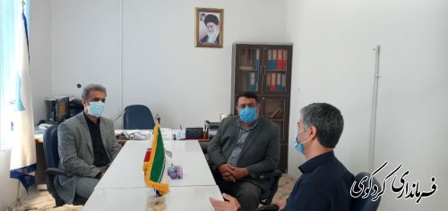 فرماندارکردکوی به صورت سر زده از امور آب و میراث فرهنگی ، گردشگری و صنایع دستی  شهرستان بازدید کردند