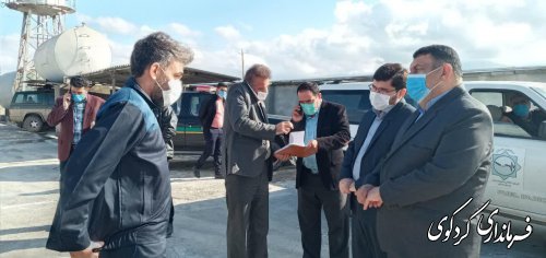 بازدید فرماندار کردکوی به همراه  دادستان شهرستان از کشتارگاه مرغ و طیور و چند مرغداری 