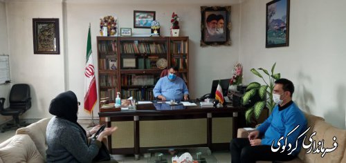 در ملاقات امروز سه شنبه تعدادی از شهروندان با فرماندارکردکوی دیدار و گفتگو کردند