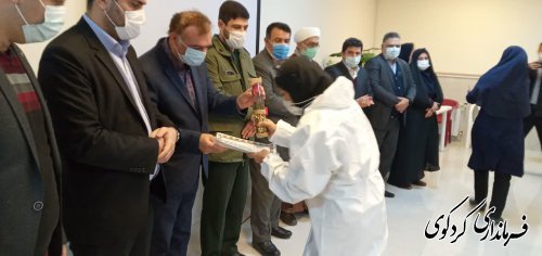 قدمنان فرماندار کردکوی : پرستاران و جامعه پزشکی سفیران سلامت کشورند.