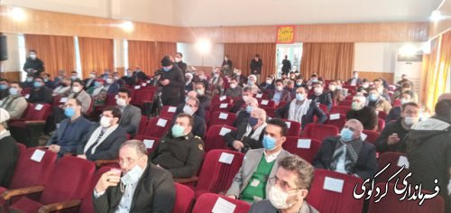 آئین متمرکز کلنگ زنی طرحهای زهکشی و آبیاری تحت فشار در اراضی کشاورزی استان گلستان در کردکوی برگزار شد.