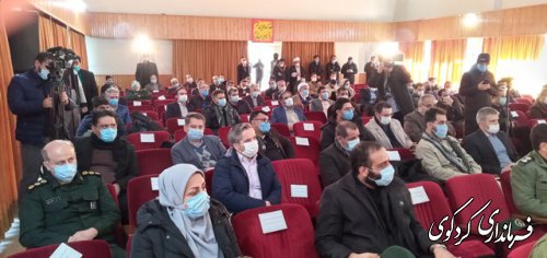 آئین متمرکز کلنگ زنی طرحهای زهکشی و آبیاری تحت فشار در اراضی کشاورزی استان گلستان در کردکوی برگزار شد.