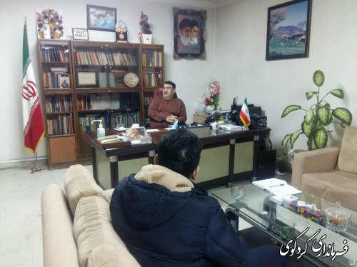 ملاقات تعدادی از شهروندان با فرماندار کردکوی