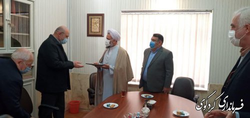 فرماندار کردکوی و امام جمع از مدیر عامل شرکت عالیا کردکوی تقدیر کردند 