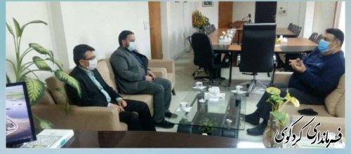 مهندس قادری مدیرکل مدیریت بحران استان با قدمنان فرماندار کردکوی دیدار و گفتگو کردند.