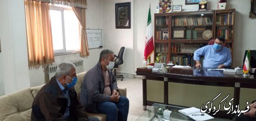 در ملاقات امروز سه شنبه تعدادی از شهروندان با فرماندارکردکوی دیدار و گفتگو کردند.