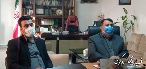 نشست ستاد پیشگیری و مقابله با بیماری کرونای استان به ریاست هادی حق شناس استاندار 