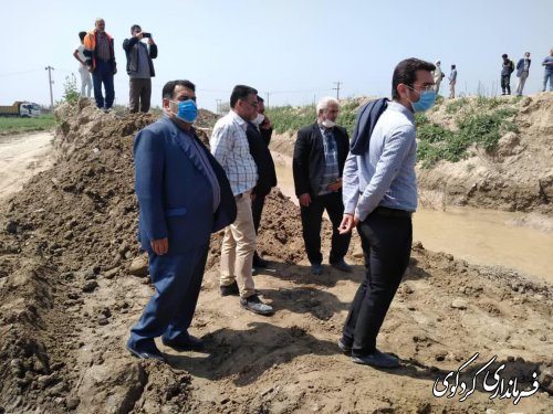 آغاز عملیات اجرایی ساخت جاده ارتباطی روستای مهترکلاته به بزرگراه کردکوی به گرگان با اعتبار ۷۶۰ میلیون تومان 
